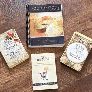 Classical Conversation Core Learning books and flash cards